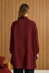 Bordo Koza Logolu Modal Tunik - 6