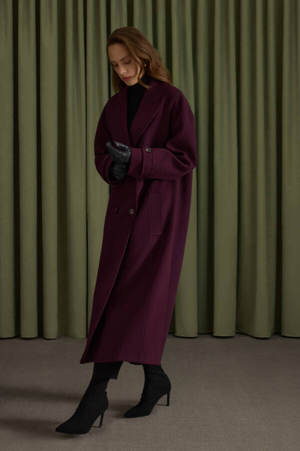 Bordo Kruvaze Kapama Kaban - Aker