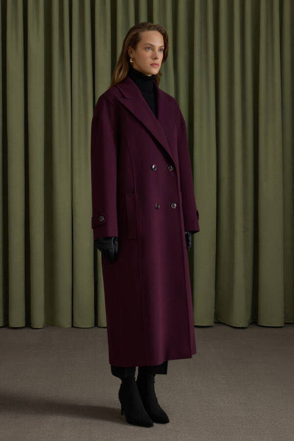 Bordo Kruvaze Kapama Kaban - Aker