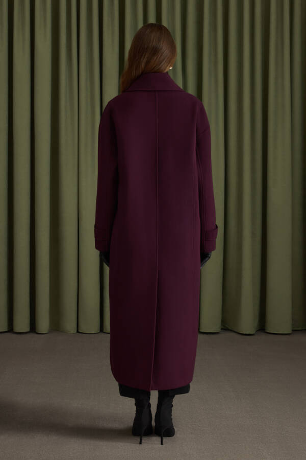 Bordo Kruvaze Kapama Kaban - 4