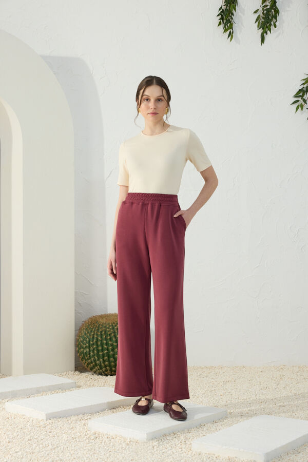 Bordo Modal Pantolon - 2