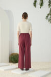 Bordo Modal Pantolon - 7