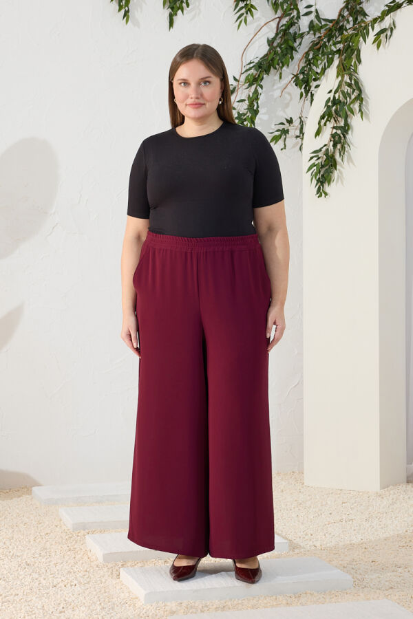 Bordo Nakışlı Takım - 3