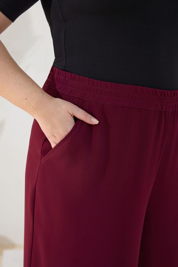 Bordo Nakışlı Takım - 4