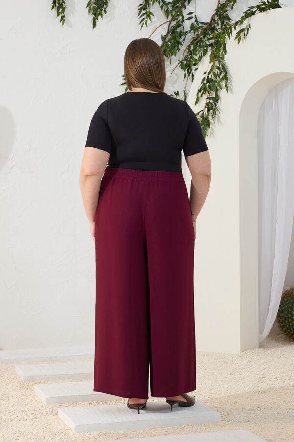 Bordo Nakışlı Takım - 7