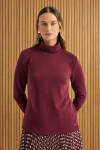 Bordo Örme Rayon Body - 1