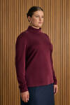 Bordo Örme Rayon Body - 3