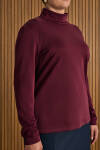 Bordo Örme Rayon Body - 4