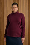 Bordo Örme Rayon Body - 2