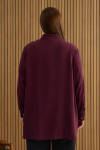 Bordo Tencel Tunik - 6