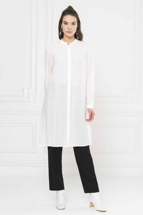 Beyaz BS152866006 TUNİK - 1