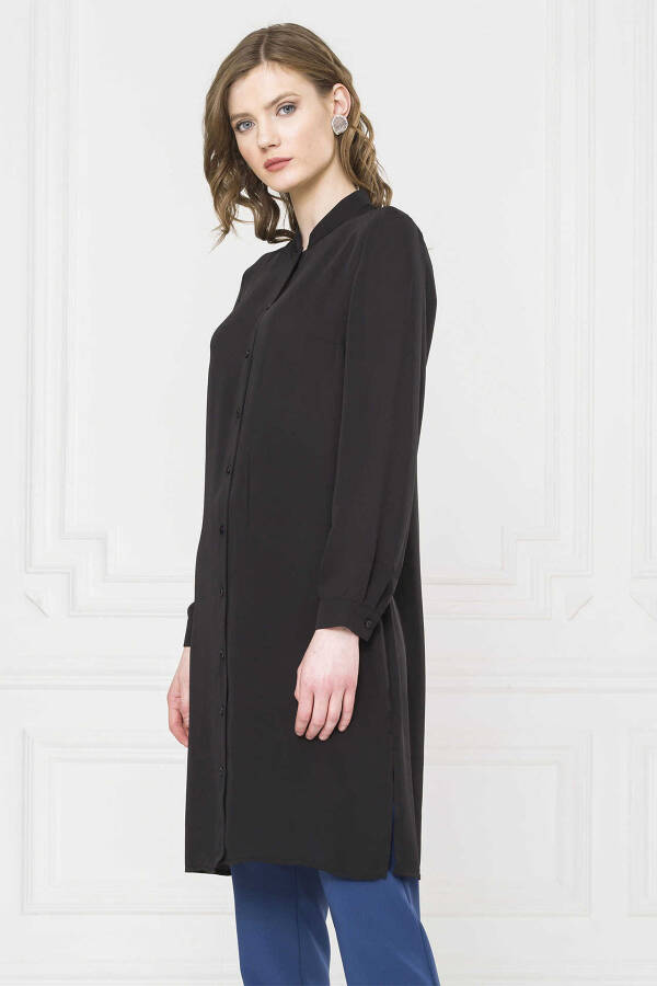 Siyah BS152866006 TUNİK - 2