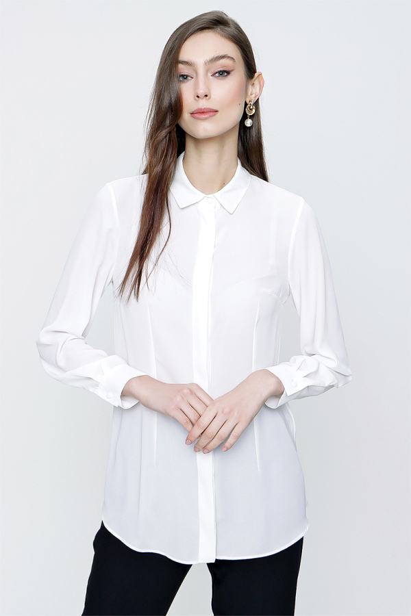 Ekru BS22103004 BLUZ - 2