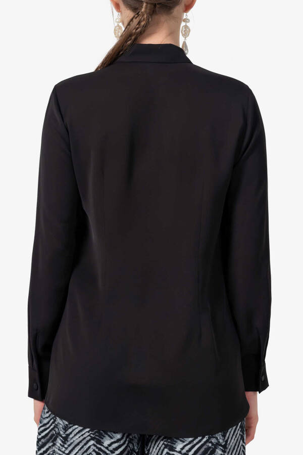 Siyah BS22103004 BLUZ - 4