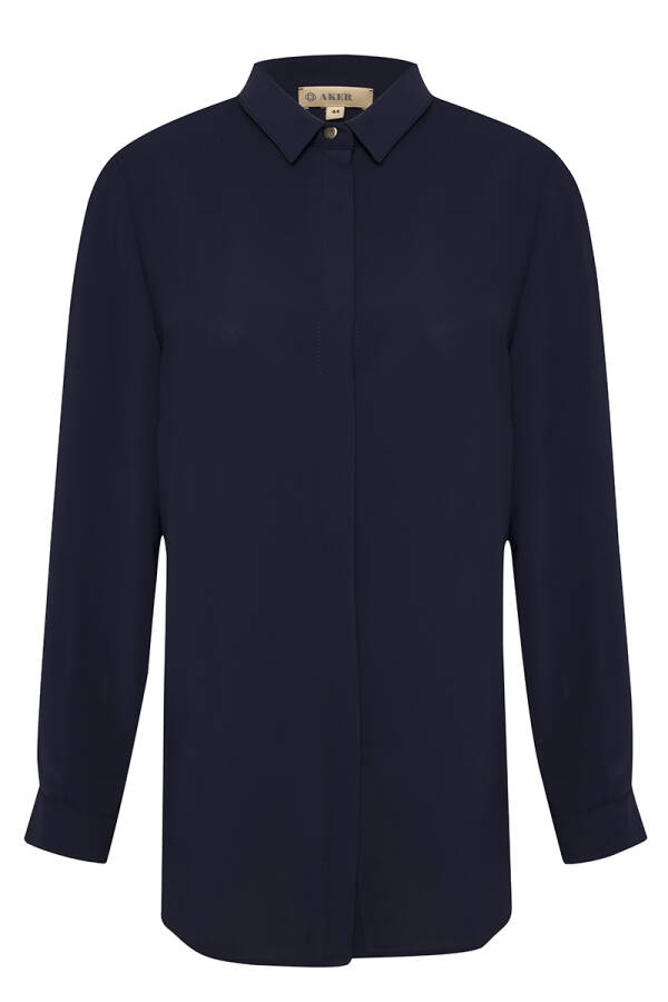 Lacivert BS27249224 BLUZ - 1