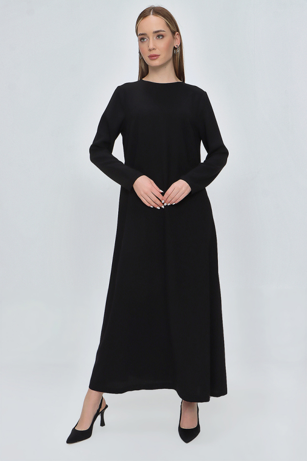 Siyah BS43000111 Elbise - 1
