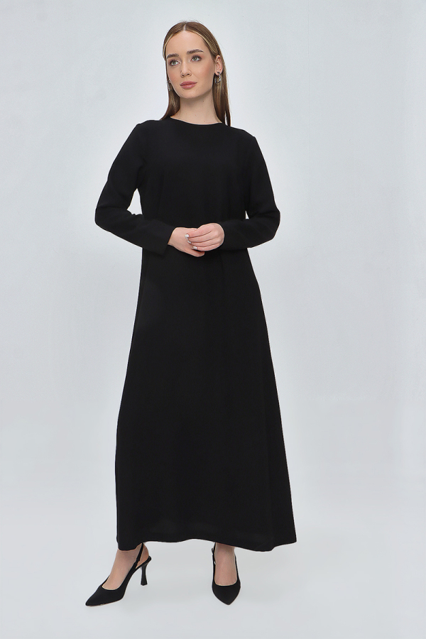 Siyah BS43000111 Elbise - 4
