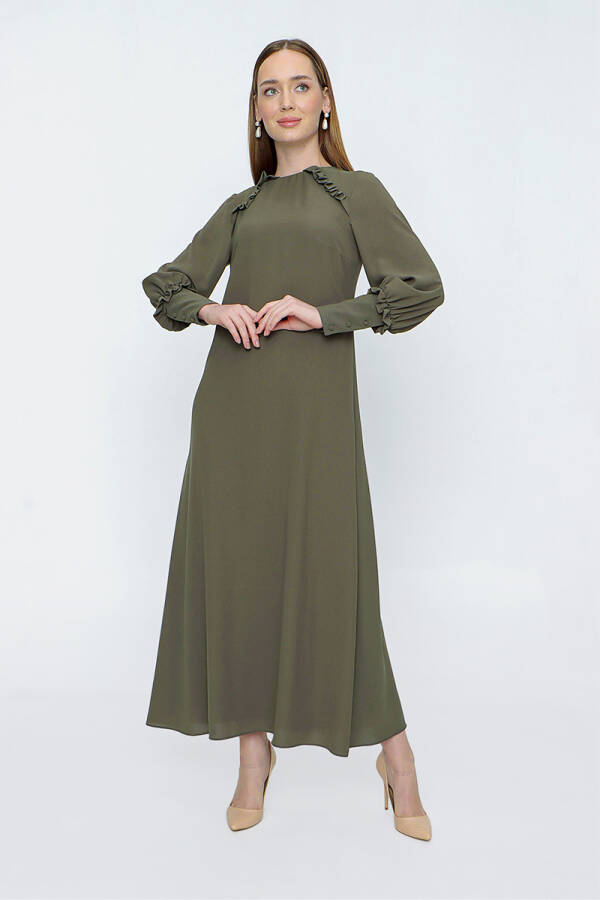 Haki BS43010111 Elbise - 4