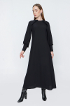 Siyah BS43010111 Elbise 