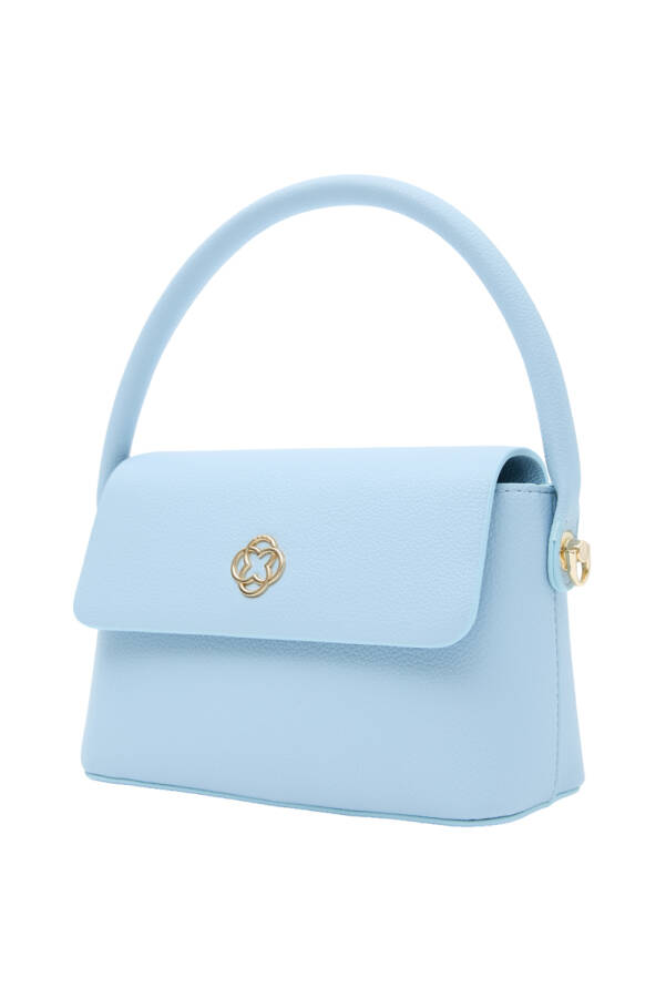 Buz Mavisi CNT20115 UZUN ASKILI ÇAPRAZ ÇANTA - 5