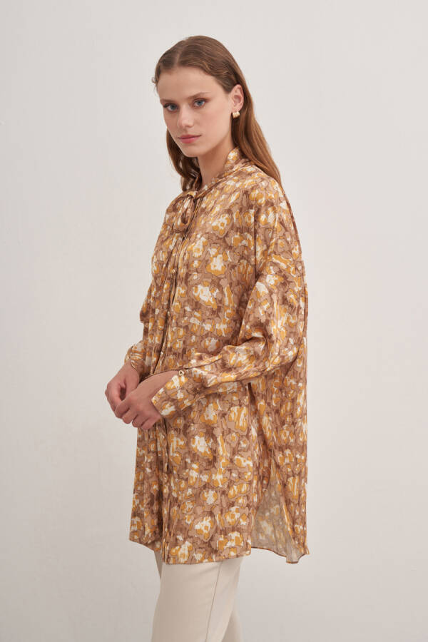 Camel 15251111 Desenli Tunik - Aker (1)