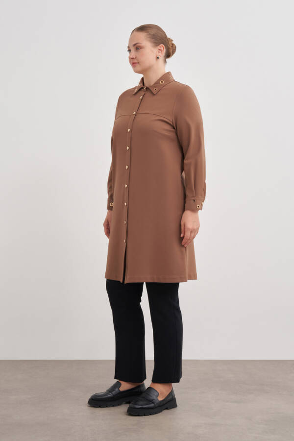 Camel Kuşgözü Detaylı Kap - 4