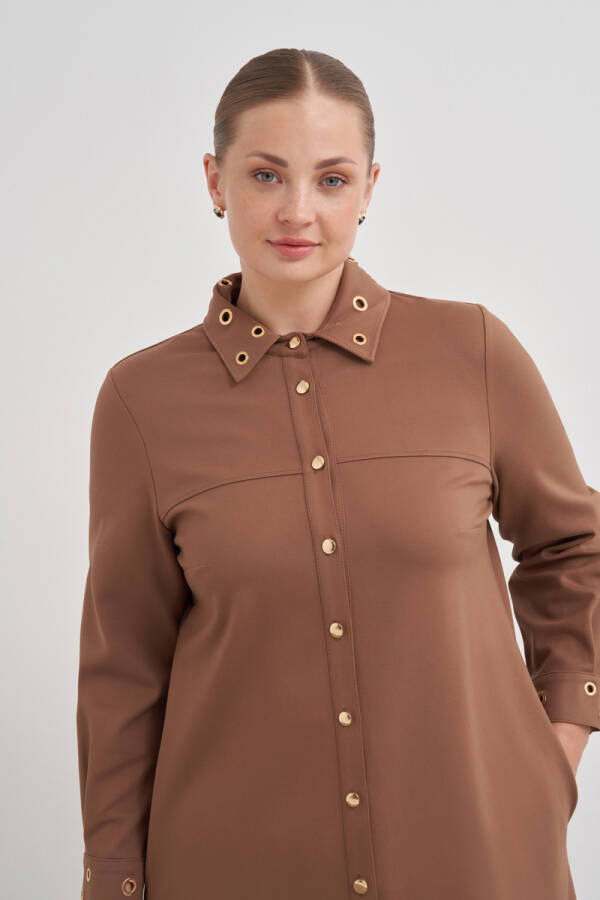 Camel 18667112 Kuşgözü Detaylı Kap - 4