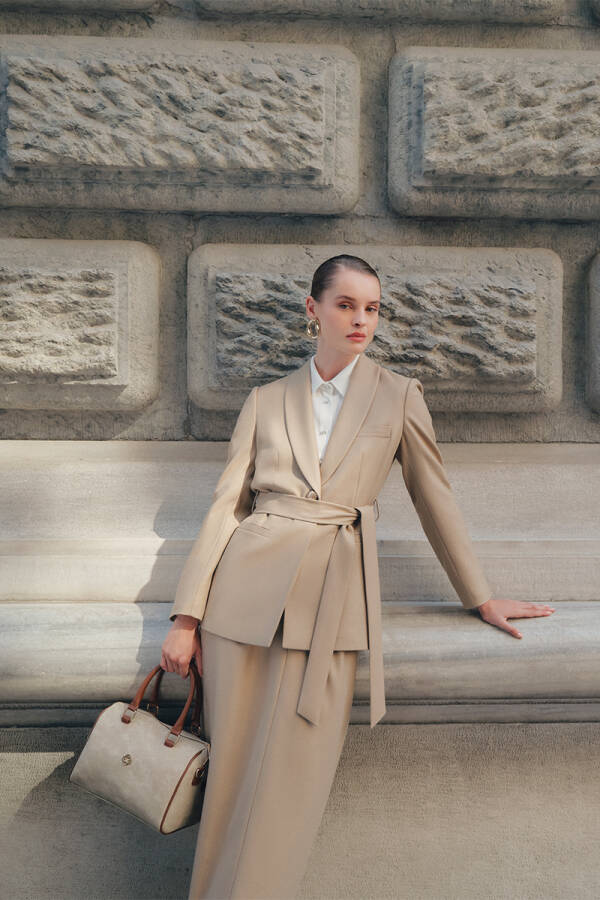 Camel 5166111 Flonel Yün Ceket - Aker