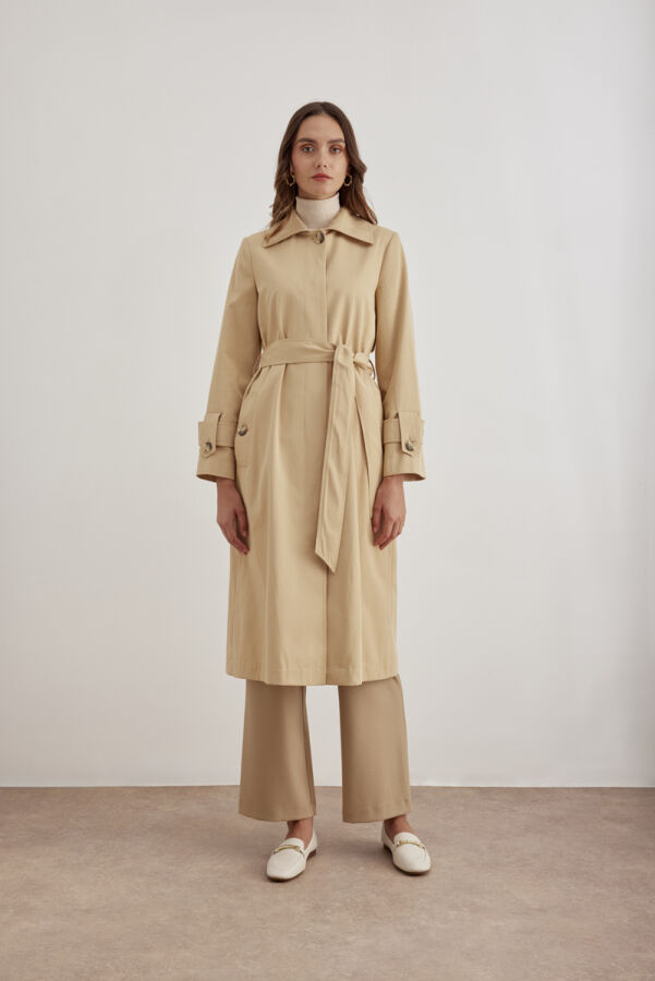 Camel 7174111 Rahat Kesim Trençkot - Aker (1)
