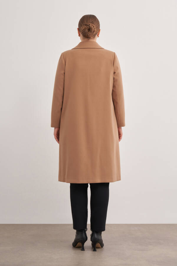 Camel 8585112 Kırlangıç Yaka Kaban - 4