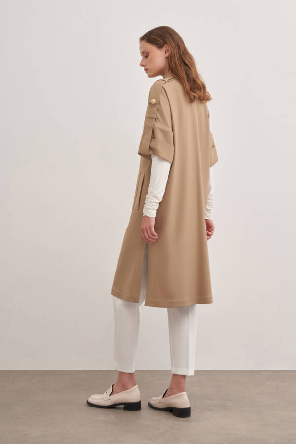 Camel 9144111 Apolet Detaylı Yelek - 5