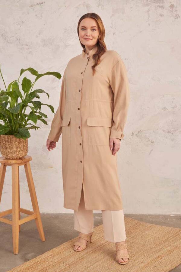 Camel Belden Büzgülü Spor Kap - 5