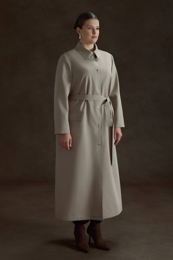 Camel Cotton Pardösü - 3