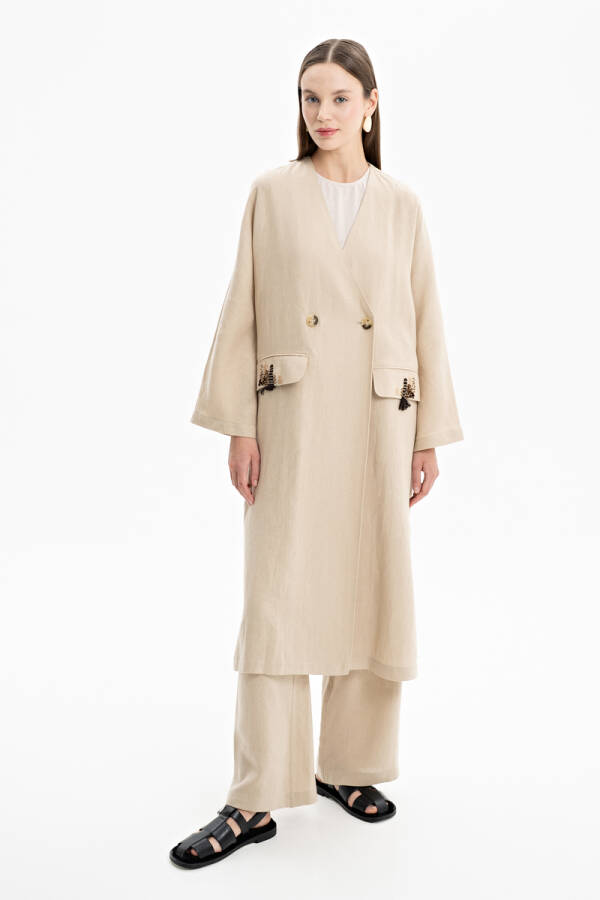 Camel Keten Kap - Aker