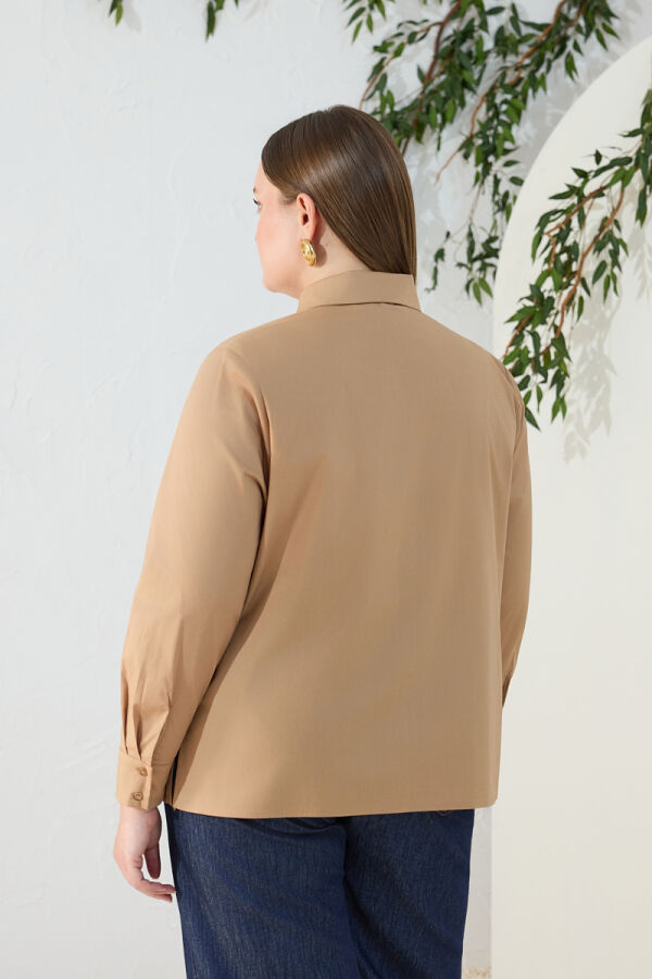 Camel Klasik Gömlek - 6