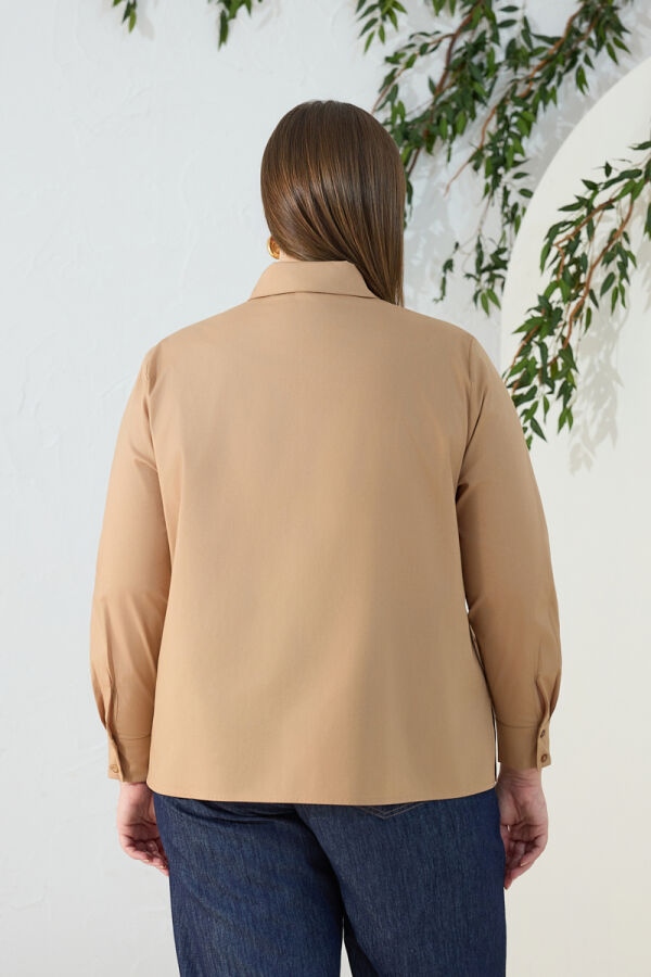 Camel Klasik Gömlek - 7