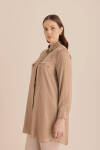 Camel Koza Desenli Tunik - 5