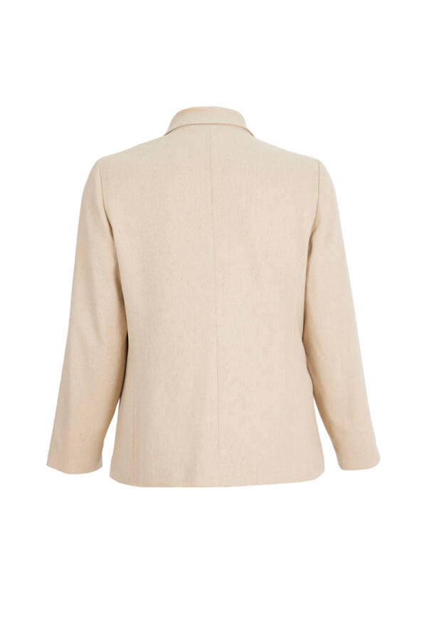 Camel Kruvaze Ceket - 2