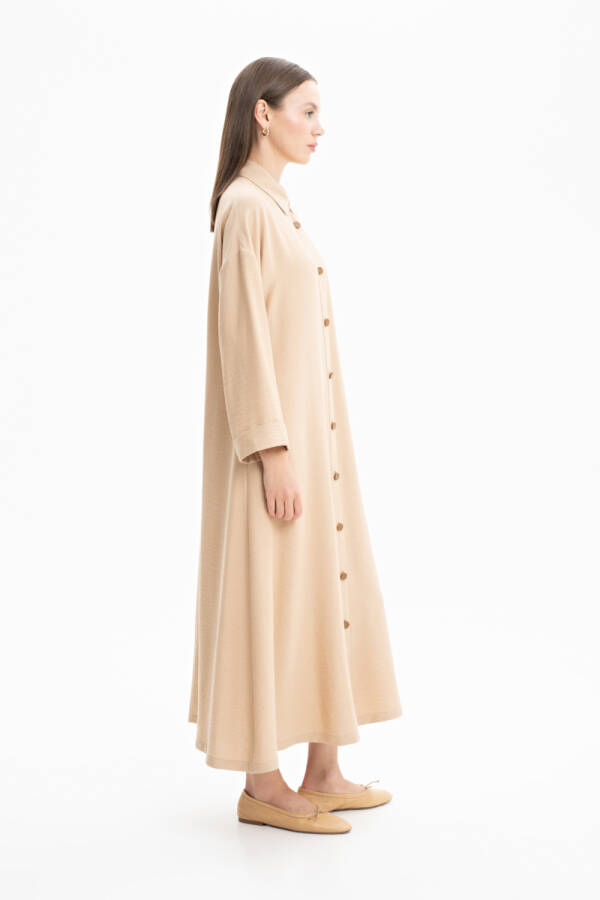 Camel Rahat Kesim Elbise - Aker (1)