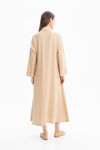 Camel Rahat Kesim Elbise - 3