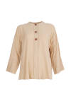 Camel Rahat Kesim İşleme Detaylı Bluz - 1