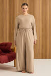 Camel Rayon Pijama Altı - 1