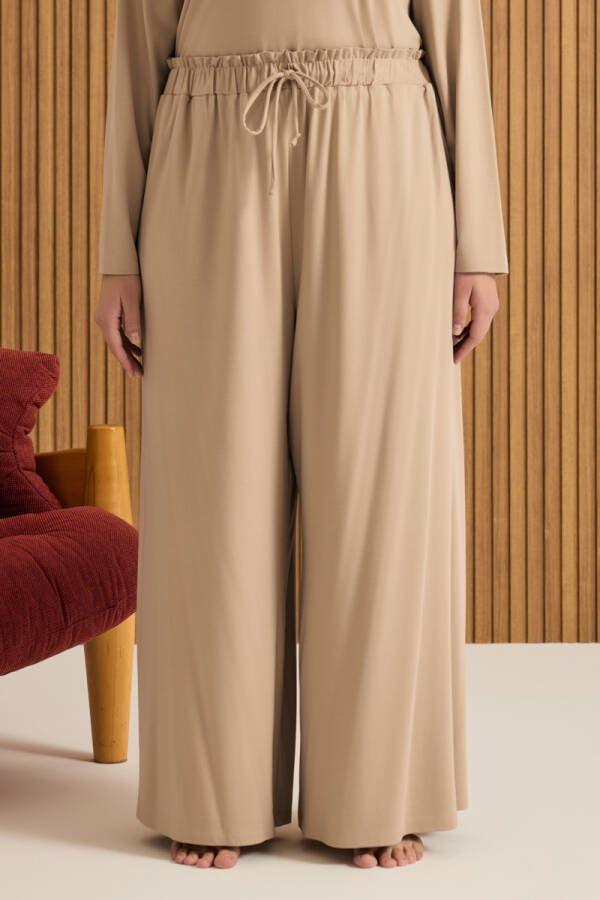 Camel Rayon Pijama Altı - 3
