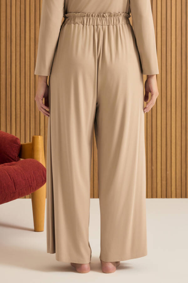 Camel Rayon Pijama Altı - 5