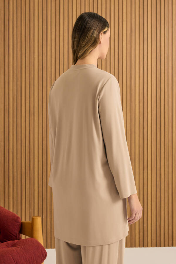 Camel Rayon Pijama Üstü - 5