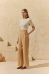Camel Yarım Lastikli Pantolon - 2