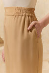 Camel Yarım Lastikli Pantolon - 4
