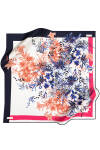 Lacivert 90X90 Twill Eşarp 