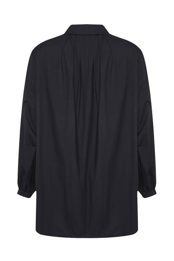 Lacivert Cotton Bluz - 3