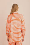 2322111 Desenli Saten Tunik - 7